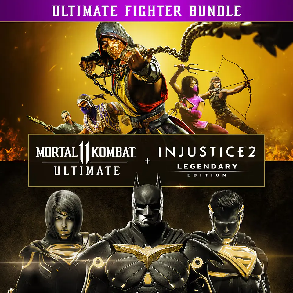 Mortal Kombat 11 Ultimate + Injustice 2 Leg. Edition Bundle 1