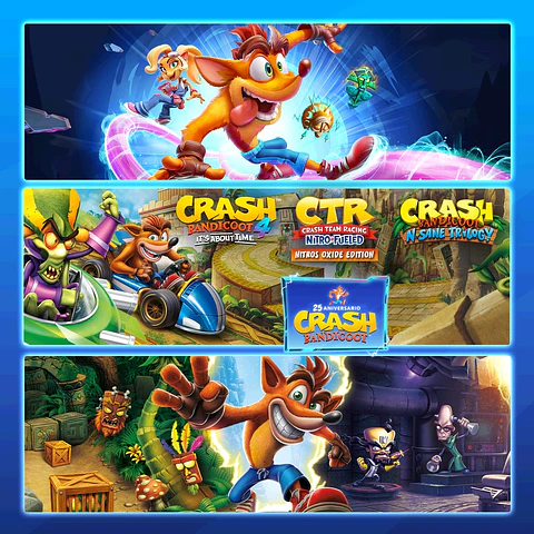 Crash Bandicoot - Lote Crashiversary