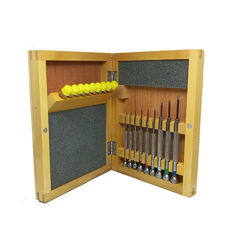 Set de Destornilladores de Precisión Anchor – 9 Piezas
