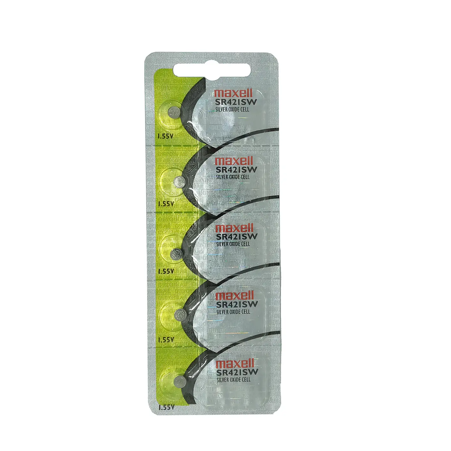 Pila Maxell SR421SW / 348 – Óxido de Plata 1.55V 2
