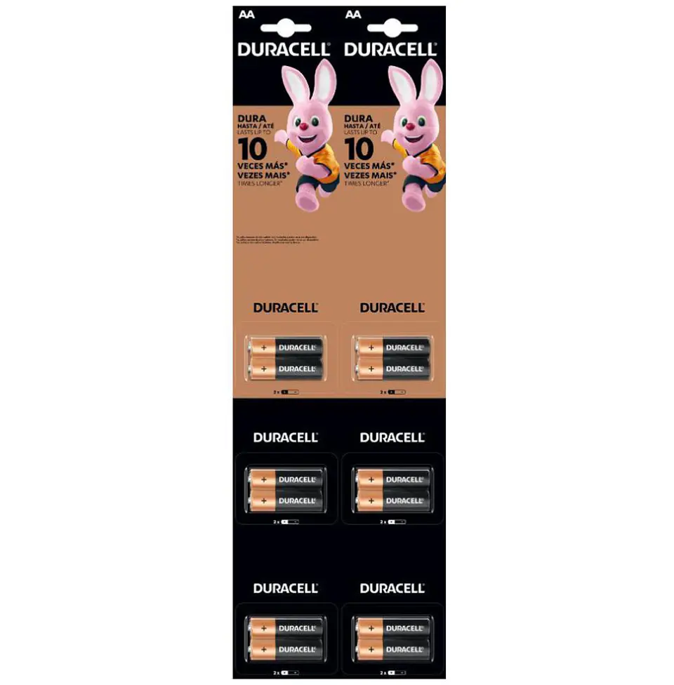 Pila Duracell AA Alcalina 1,5 V 2