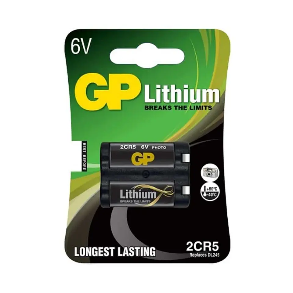 Pila GP 2CR5 6V – Unidad 1