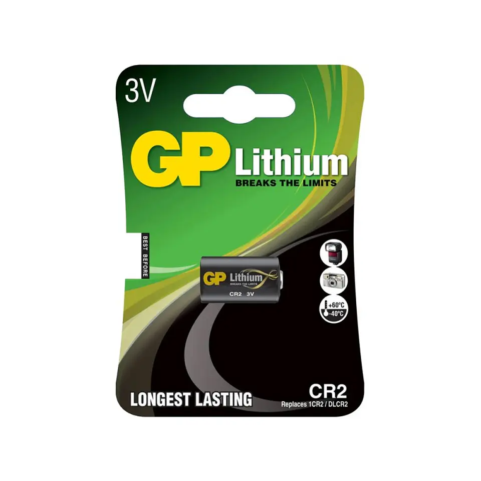 Pila GP CR2 3V – Unidad 1