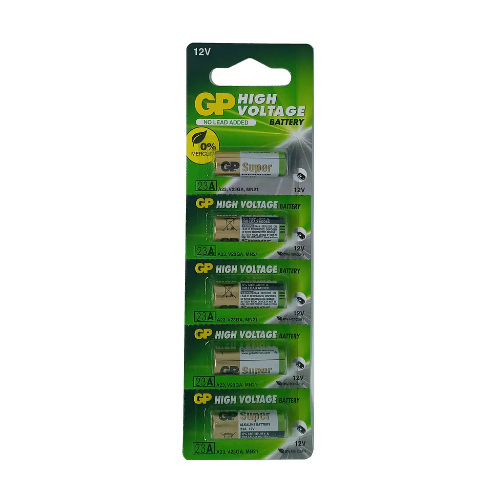 Pilas GP 23A 12V – Pack de 5 1
