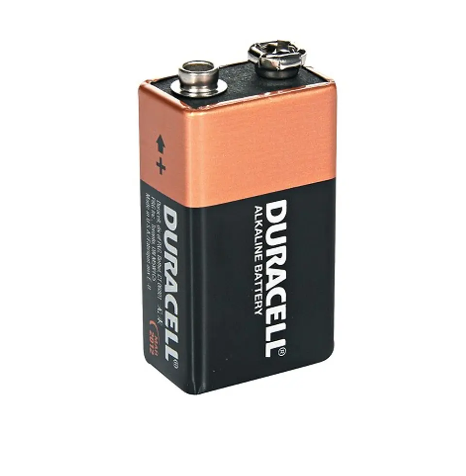 Pila Duracell 9V – Unidad 2