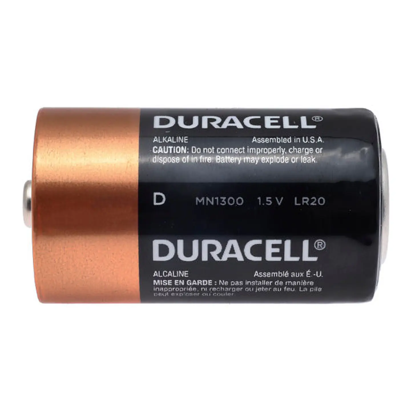 Pilas Duracell D – Pack de 2 3