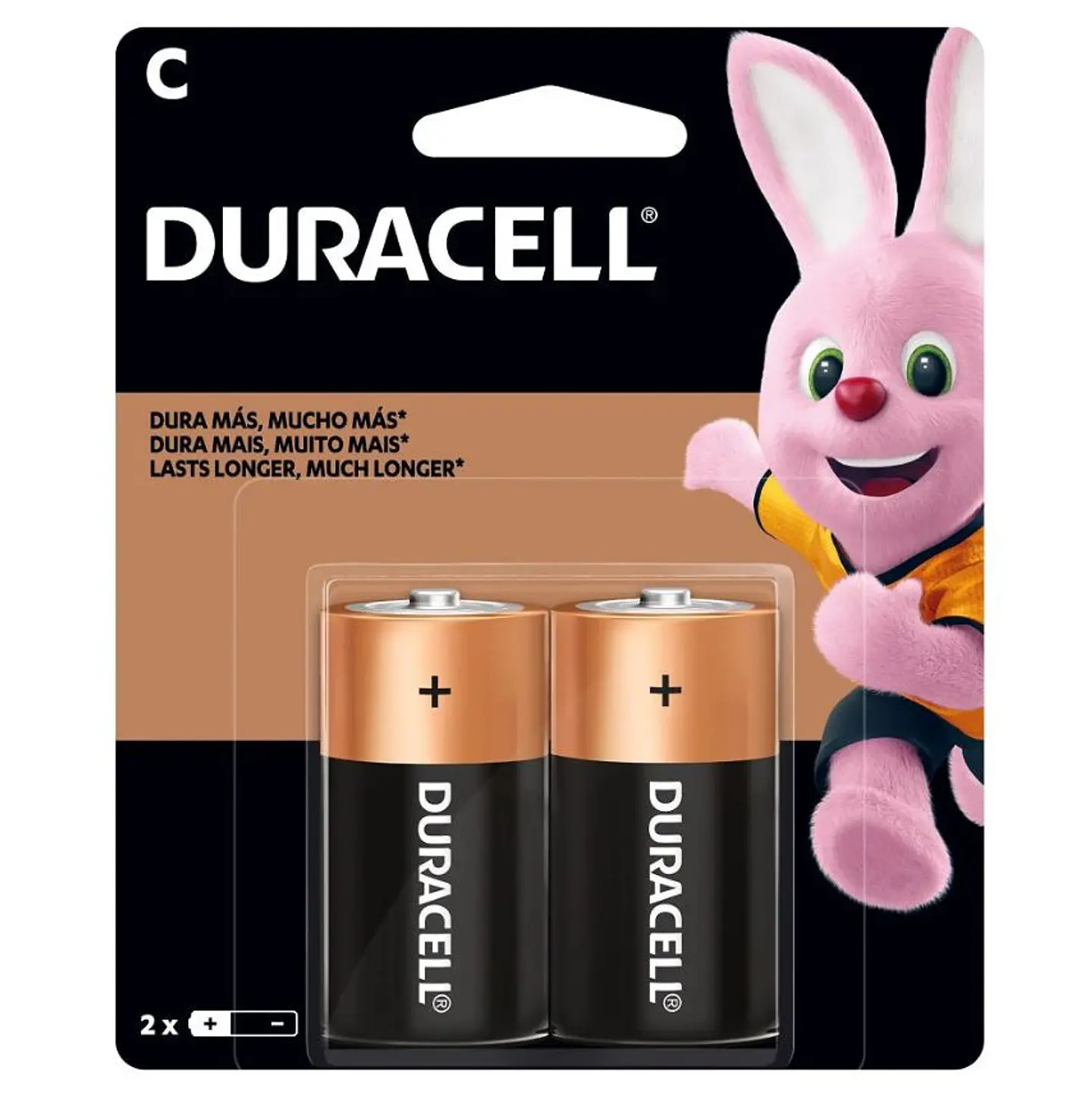Pilas Duracell C – Pack de 2 1