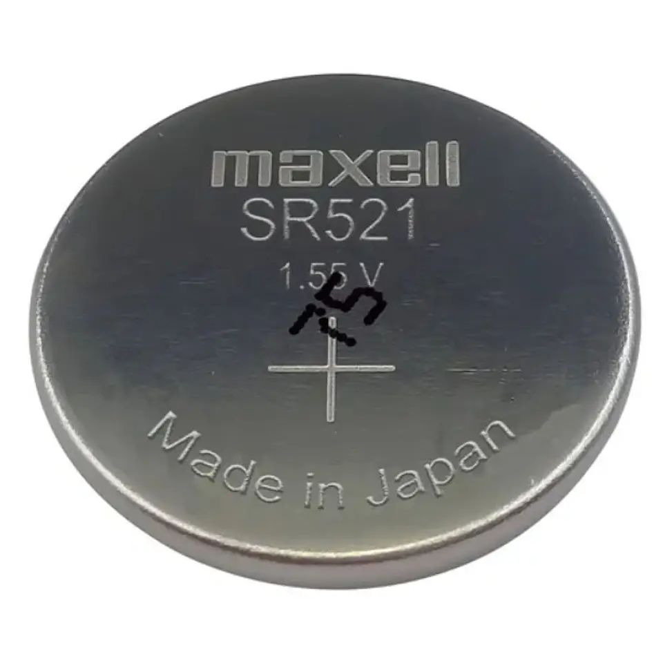 Pila Maxell SR521SW / 379 – Óxido de Plata 1.55V 2