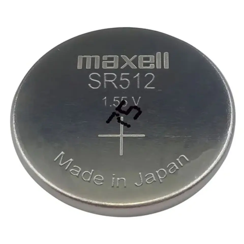 Pila Maxell SR512SW / 335 – Óxido de Plata 1.55V 3