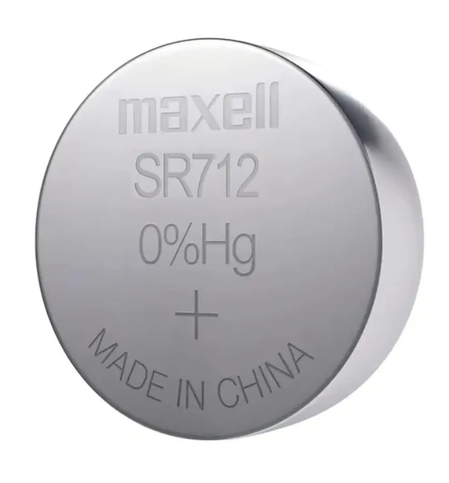 Pila Maxell SR712SW / 346 – Óxido de Plata 1.55V 2