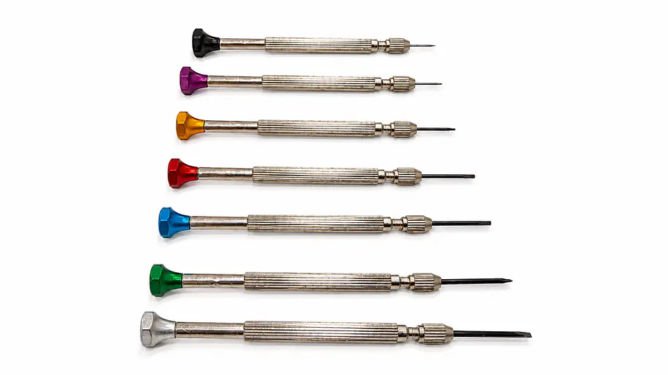 Set de 7 Destornilladores Relojeros Reversibles 3