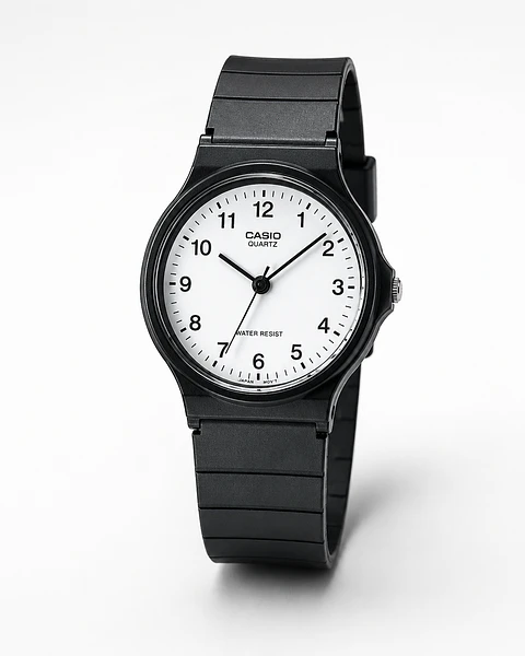 Reloj Casio MQ-24-7B Análogo Negro Clásico