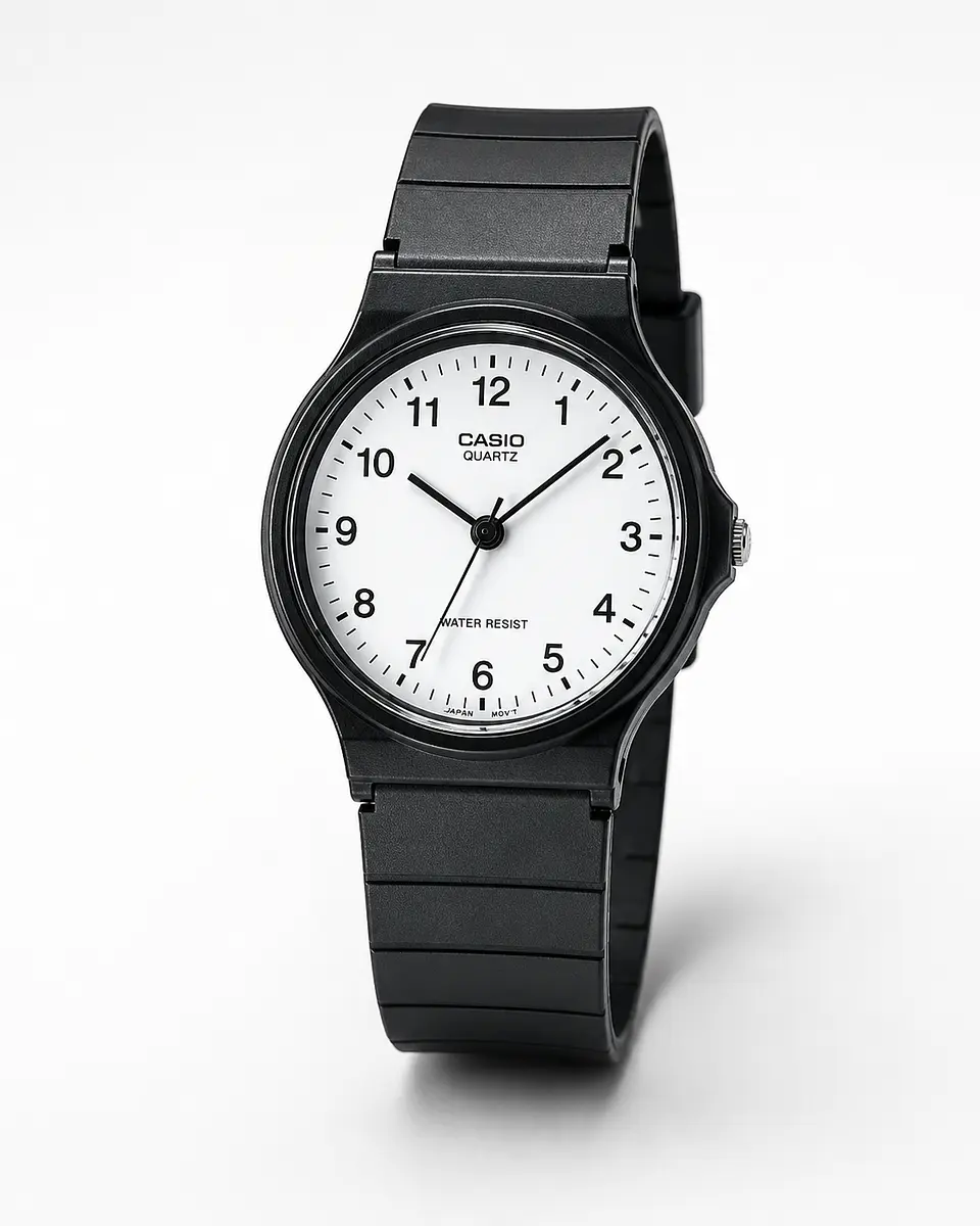 Reloj Casio MQ-24-7B Análogo Negro Clásico 1
