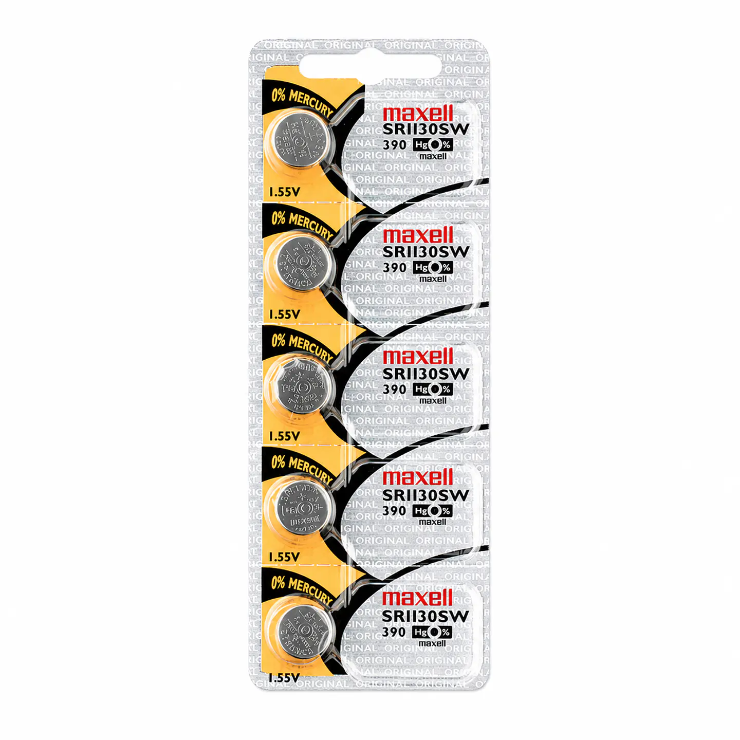 Pila Maxell SR1130SW / 390 – Óxido de Plata 1.55V 3