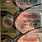Pila Maxell SR936SW / 394 – Óxido de Plata 1.55V - Miniatura 1