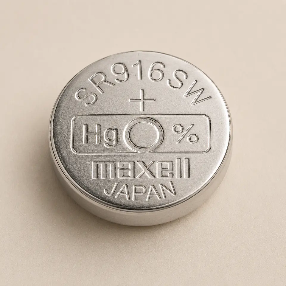 Pila Maxell SR916SW / 373 – Óxido de Plata 1.55V 2