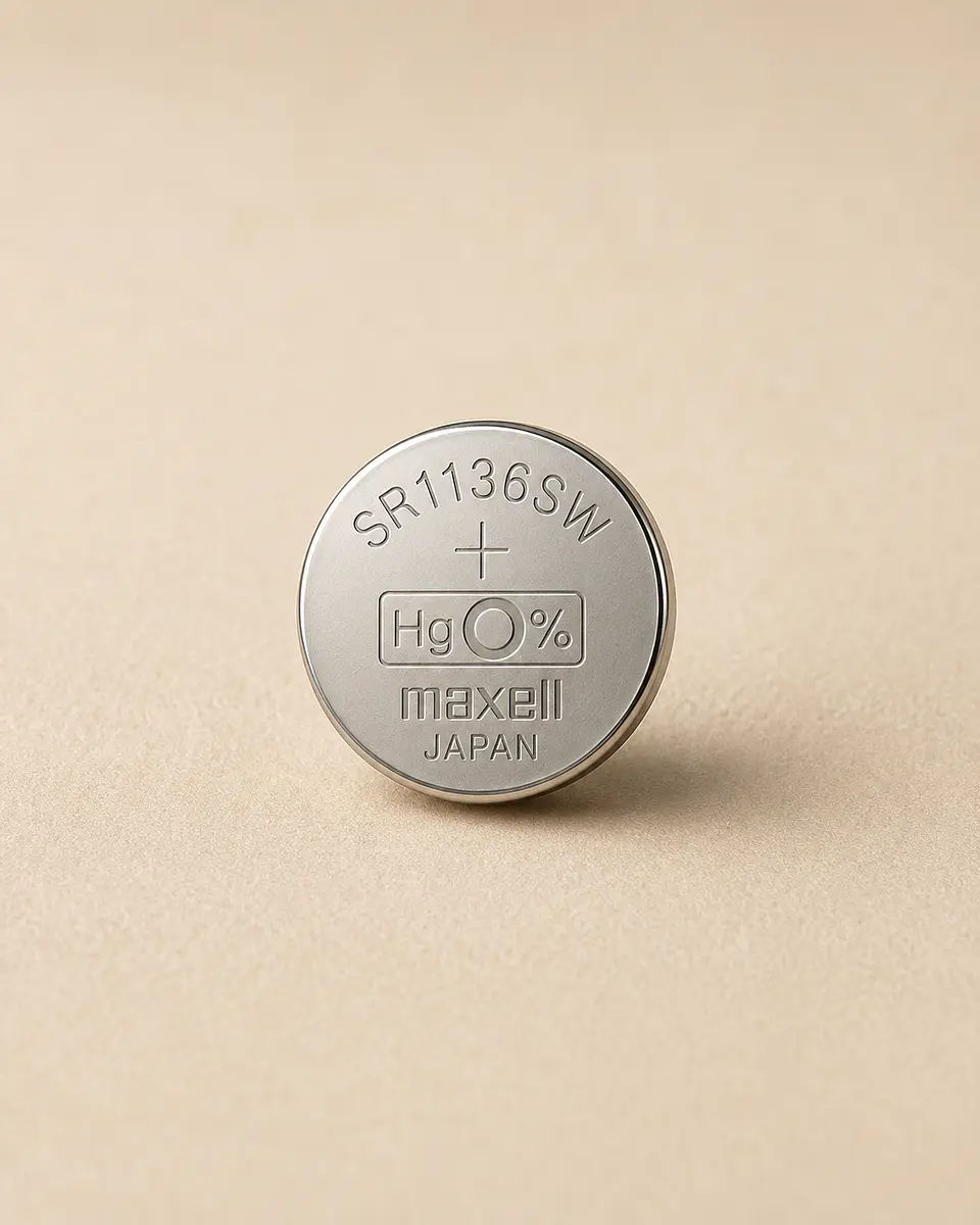 Pila Maxell SR1136SW / 344 – Óxido de Plata 1.55V 2
