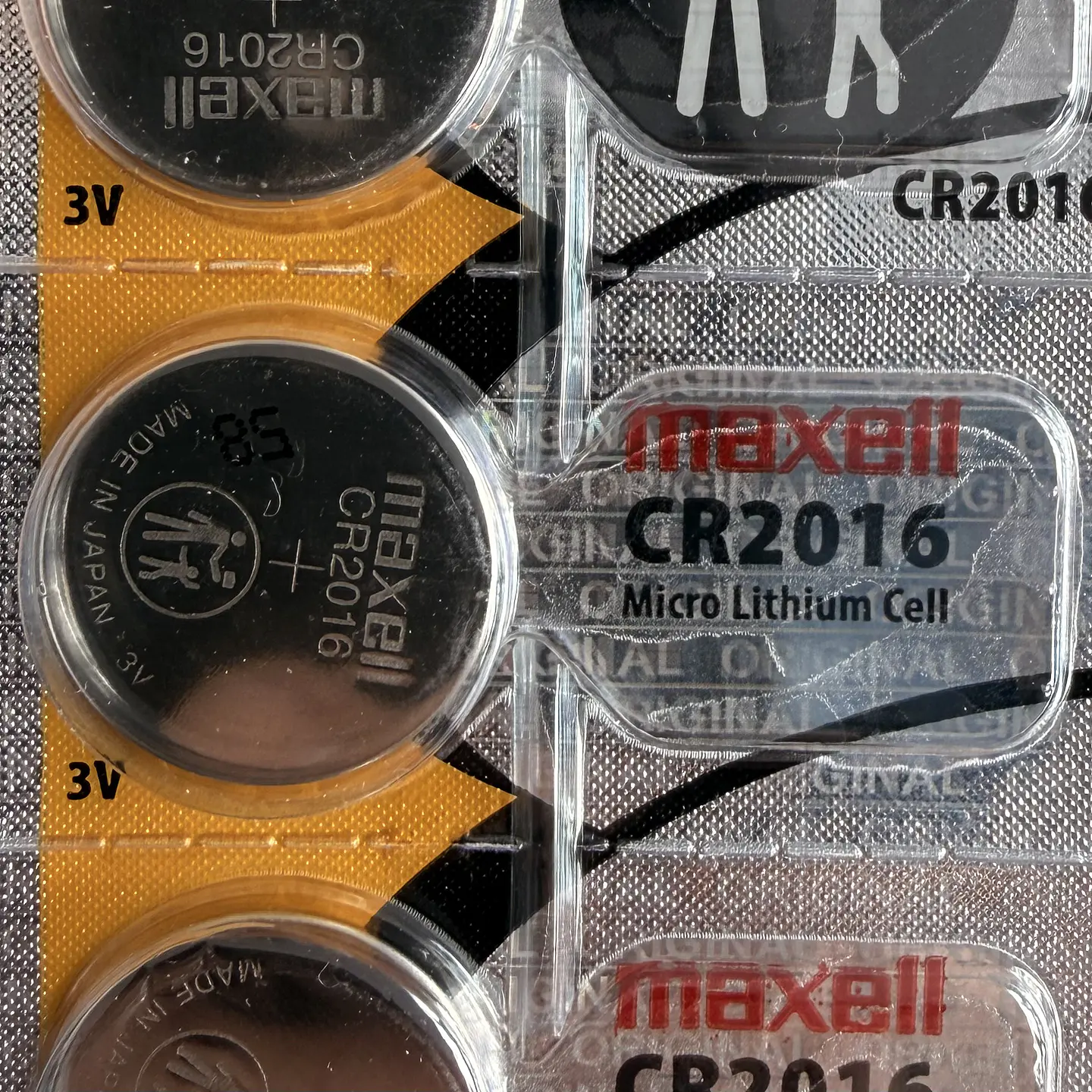 Pila Maxell CR2016 3V – Litio 1