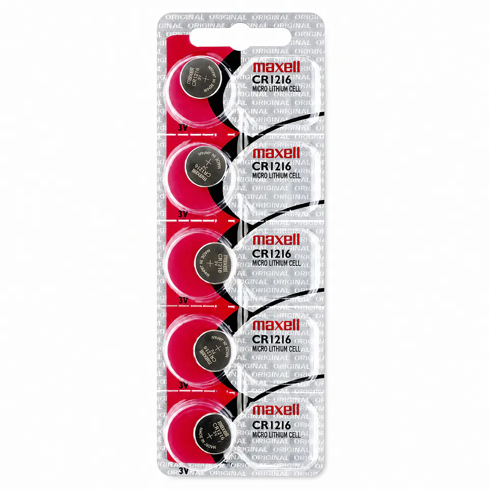 Pila Maxell CR1216 3V – Litio 2