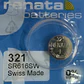 Pila Renata 321 / SR616SW – Óxido de Plata 1.55V - Miniatura 2