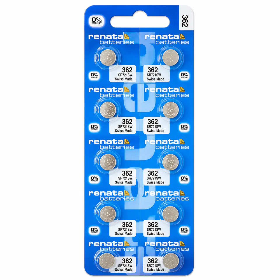 Pila Renata 362 / SR721SW – Óxido de Plata 1.55V 3