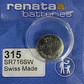 Pila Renata 315 / SR716SW – Óxido de Plata 1.55V - Miniatura 1