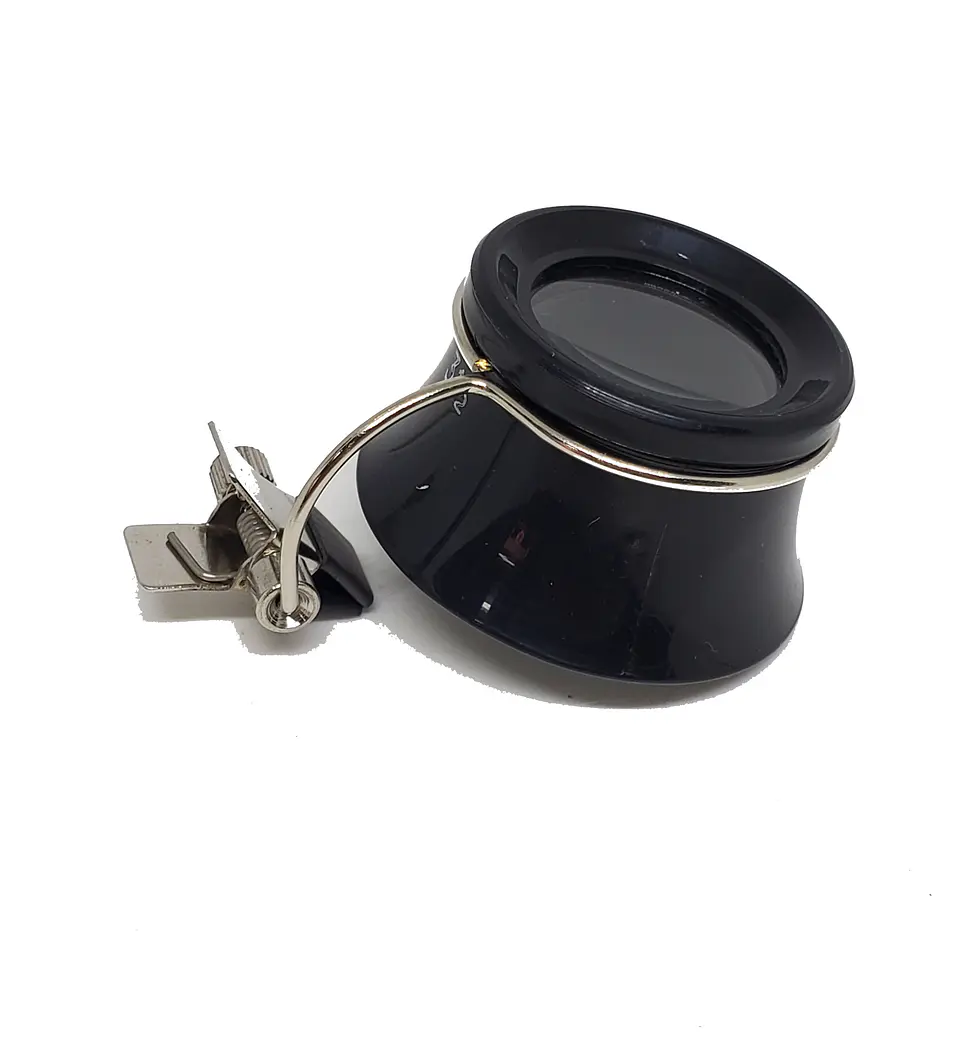Lupa Relojero Anchor 2,5x Con Clip Para Anteojos 2