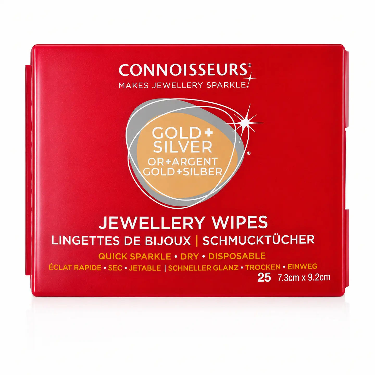 Toallitas Limpiadoras Connoisseurs para Oro y Plata – 25 Unidades 1