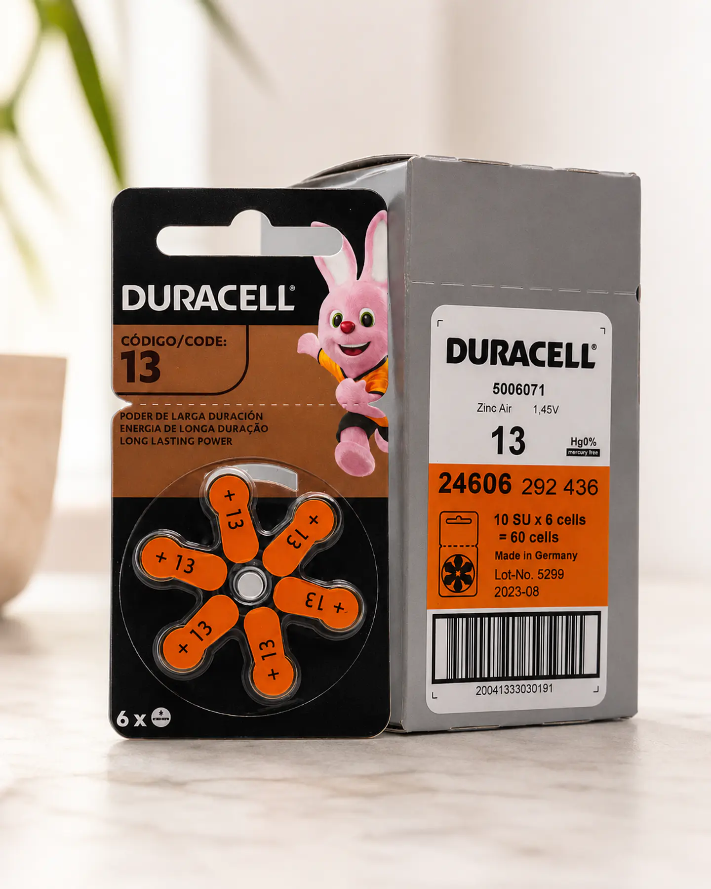 Pilas Auditivas Duracell 13 / PR48 2