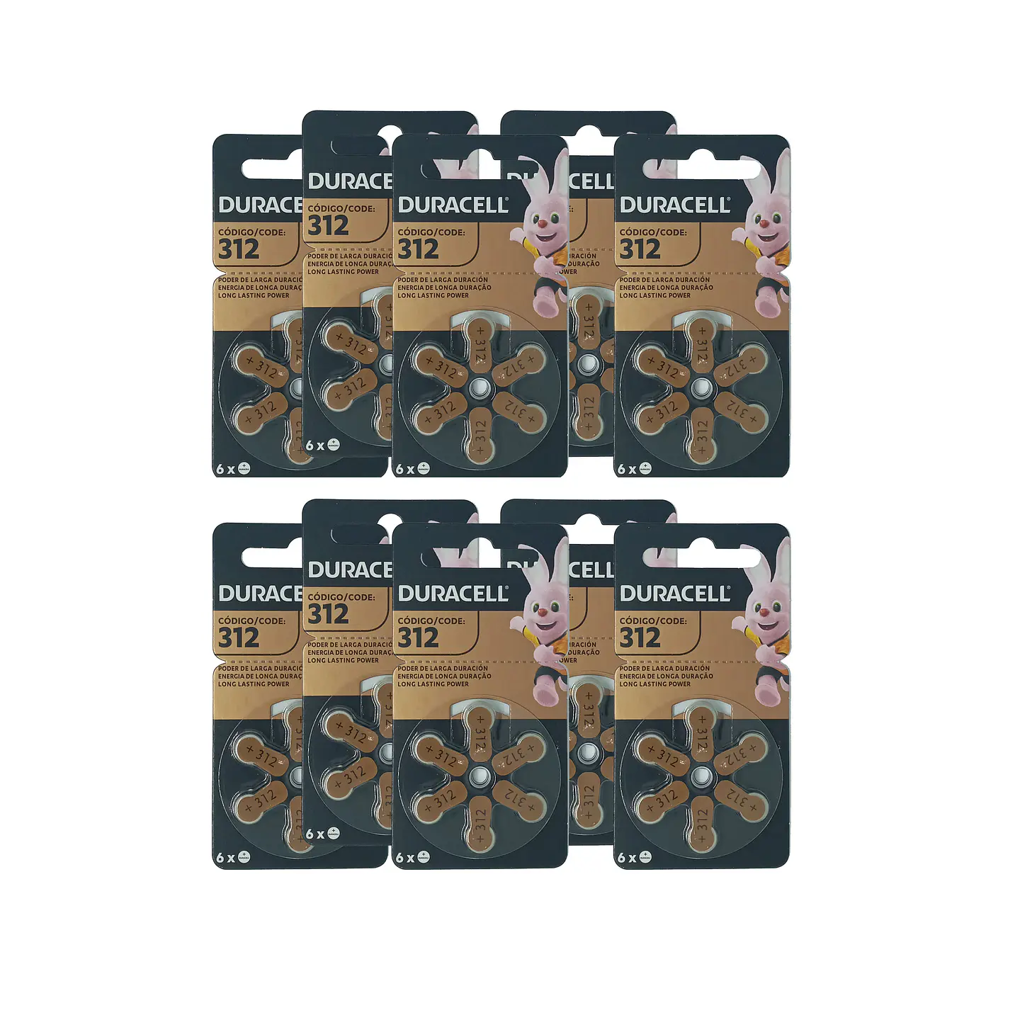 Pilas Auditivas Duracell 312 / PR41 2