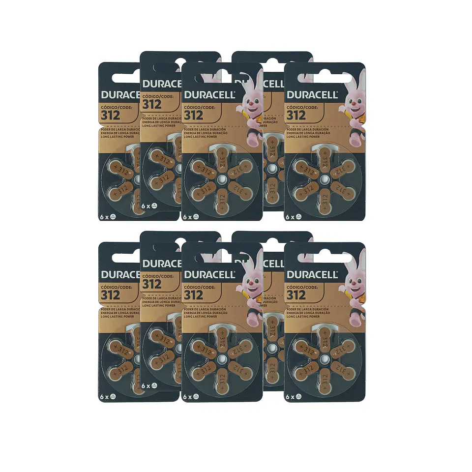 Pilas Auditivas Duracell 312 / PR41 2