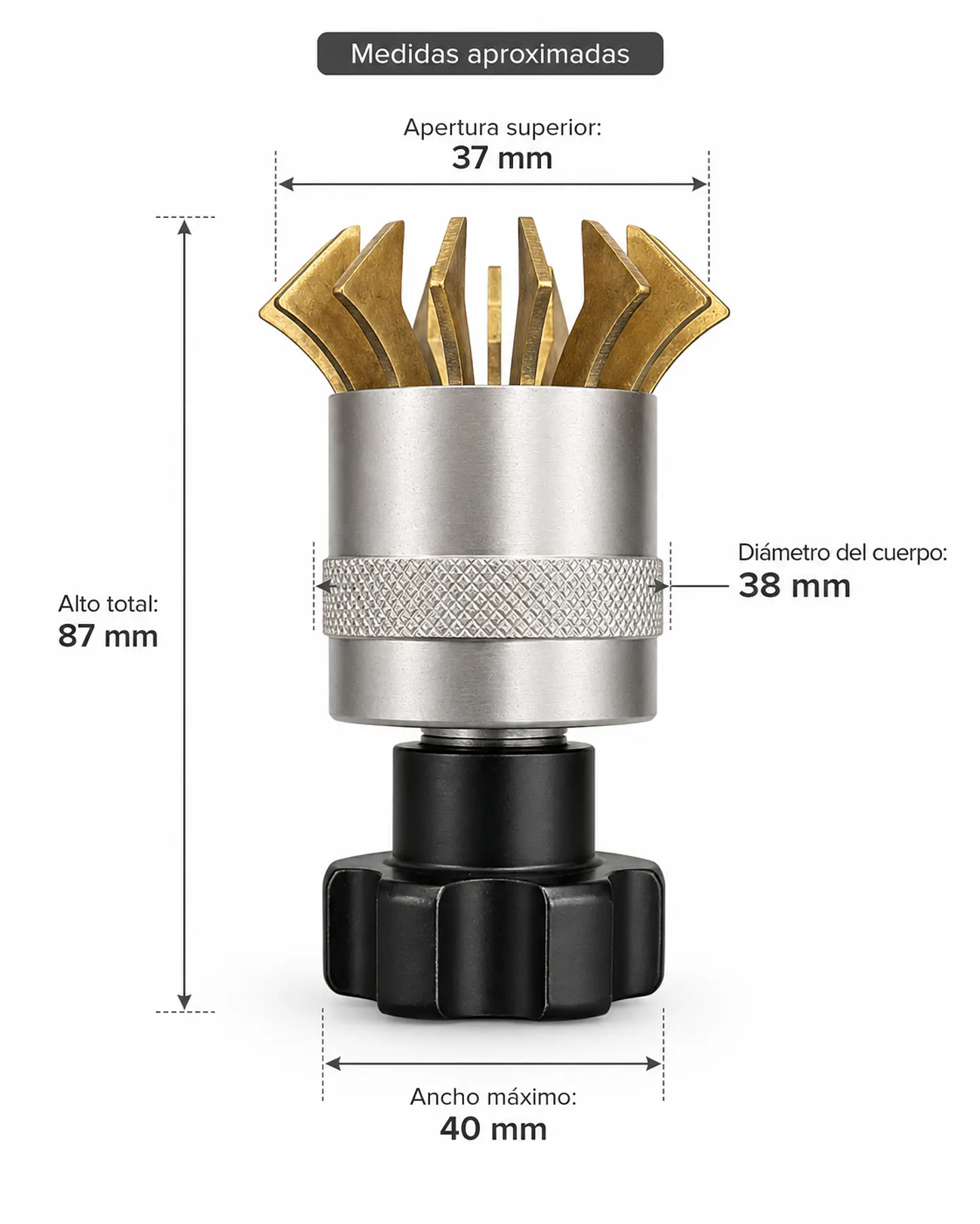Extractor de Cristales Acrílicos para Reloj con Base Anchor 12–36 mm 4