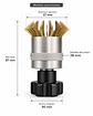 Extractor de Cristales Acrílicos para Reloj con Base Anchor 12–36 mm - Miniatura 4