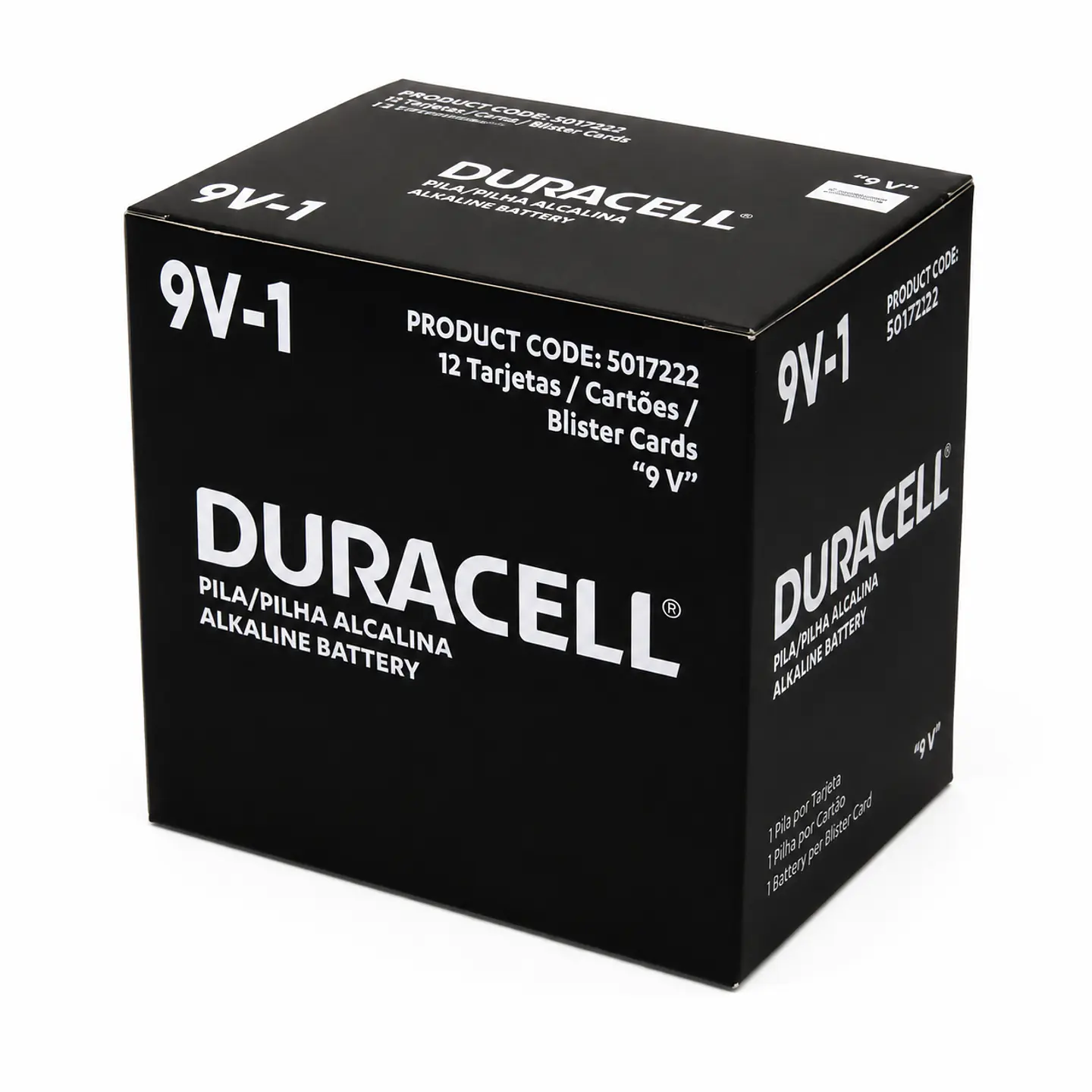 Pila Duracell 9V – Unidad 4