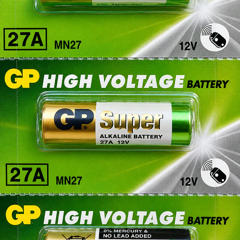 Pilas GP 27A 12V – Pack de 5