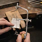 Arco de Sierra Ajustable para Joyería con Mango de Madera - Miniatura 4