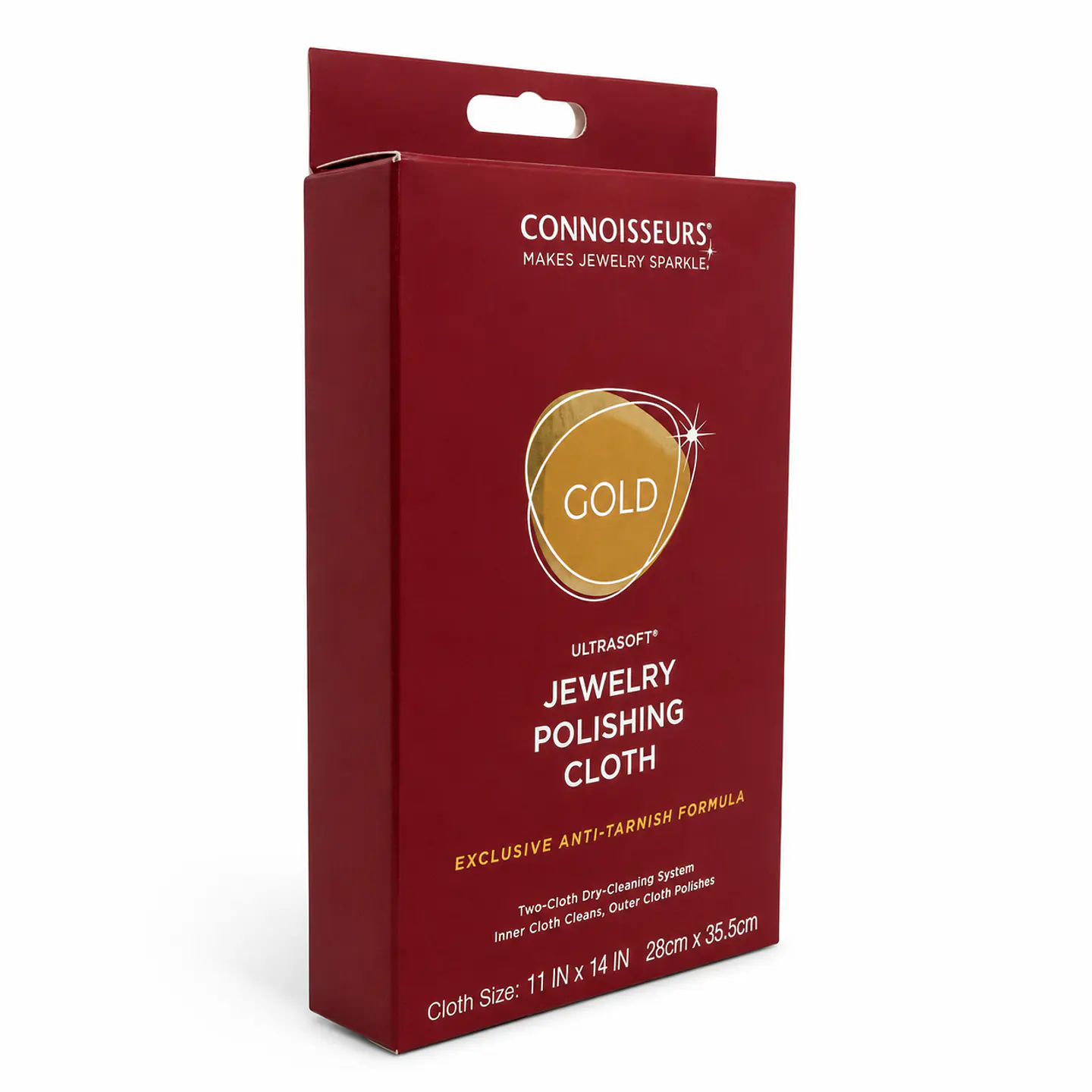 Paño Pulidor Connoisseurs UltraSoft para Oro y Relojes 28 × 35,5 cm 2