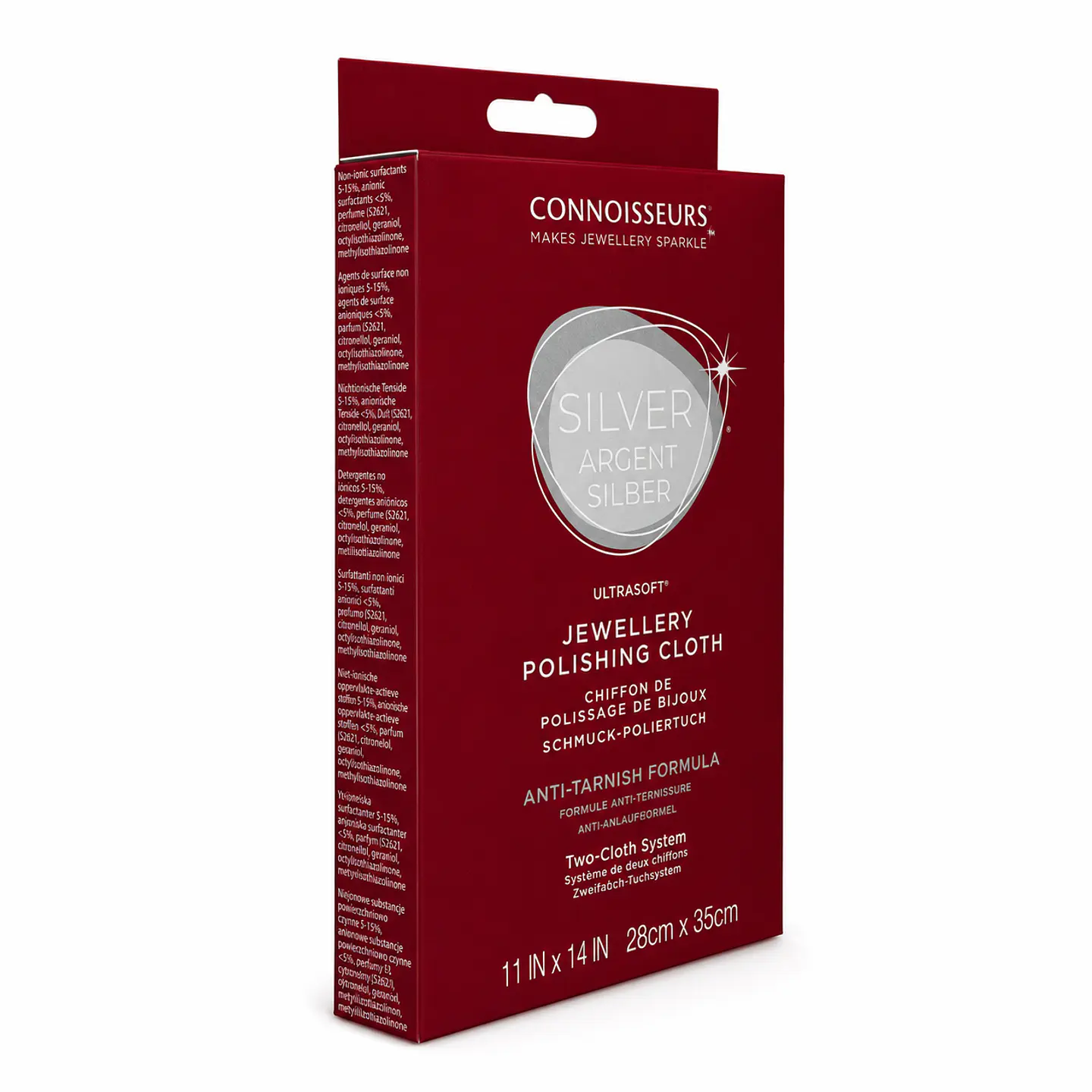Paño Pulidor Connoisseurs UltraSoft para Plata 28 × 35,5 cm 2