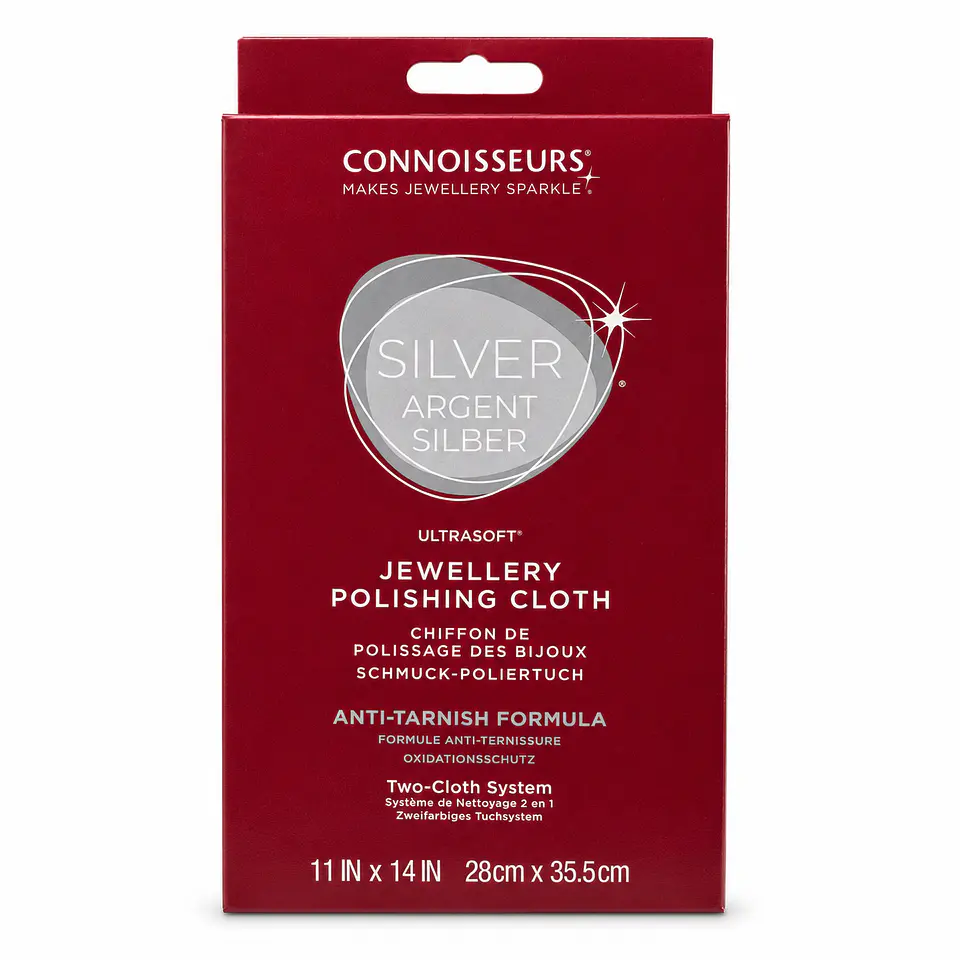 Paño Pulidor Connoisseurs UltraSoft para Plata 28 × 35,5 cm 1