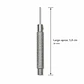 Set de 3 Punzones Sacapasadores para Reloj 0,70–1,00 mm - Miniatura 3