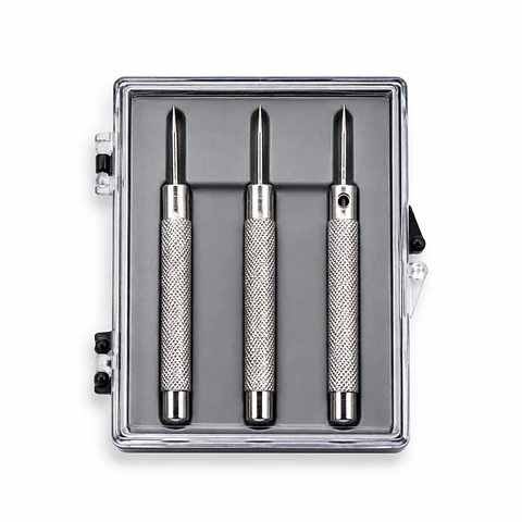 Set de 3 Punzones Sacapasadores para Reloj 0,70–1,00 mm