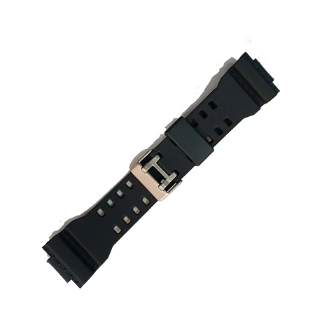 Pulsera de Resina Negra Compatible con Casio G-Shock – Repuesto
