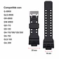 Pulsera de Resina Negra Compatible con Casio G-Shock – Repuesto - Miniatura 4