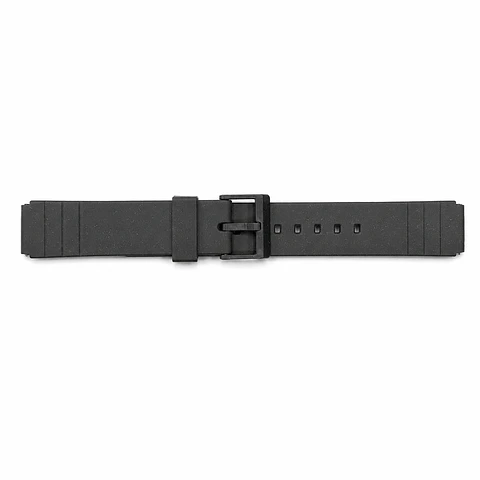 Pulsera de Resina Negra Compatible con Casio MQ-28