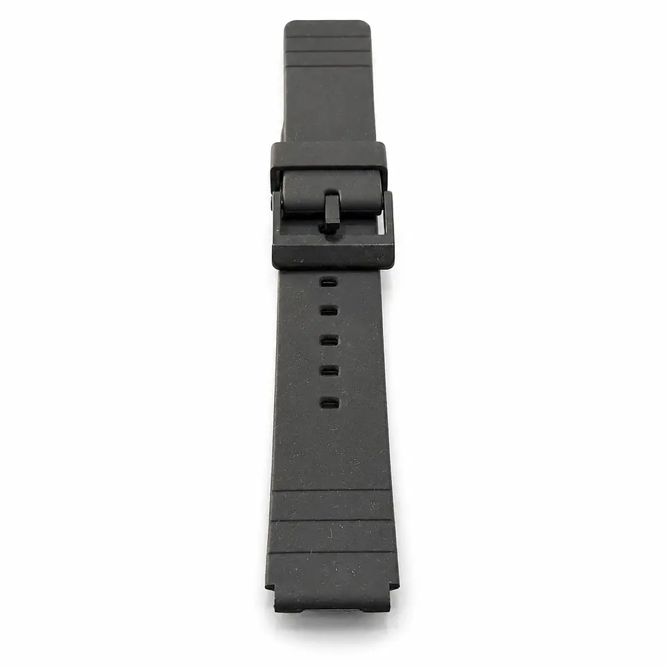 Pulsera de Resina Negra Compatible con Casio MQ-28 5