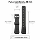 Pulsera de Resina Negra 18 mm Modelo 2105 - Miniatura 4