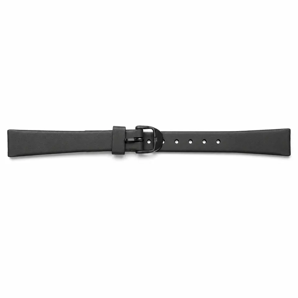 Pulsera de Resina Negra para Reloj con Hebilla Negra Repuesto Casio 12mm 1