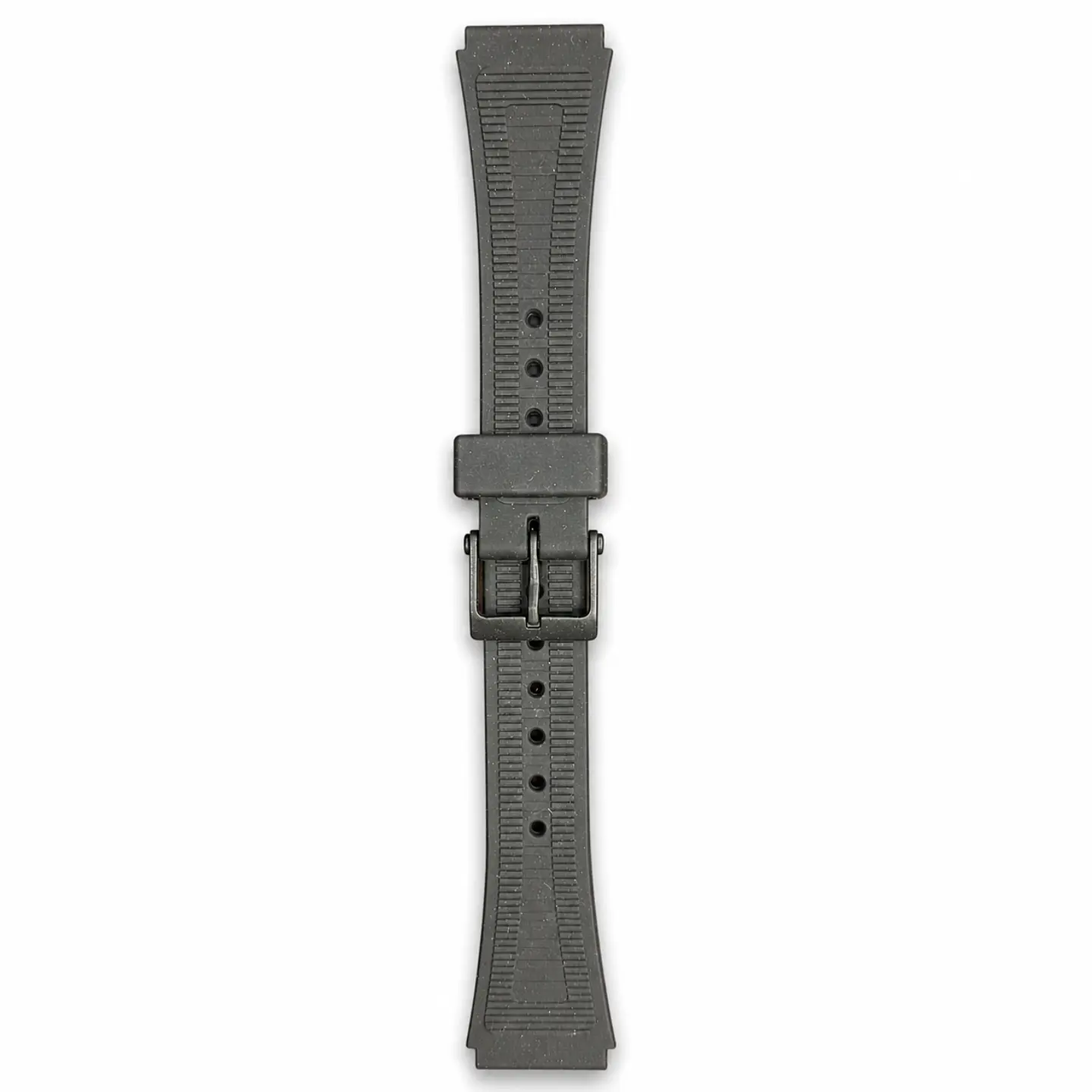 Pulsera de Resina Negra para Reloj con Hebilla Negra Repuesto Casio 18mm 1
