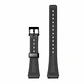 Pulsera de Resina Negra para Reloj con Hebilla Negra Repuesto Casio 18mm - Miniatura 2