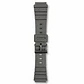 Pulsera de Resina Negra para Reloj con Hebilla Negra Repuesto Casio 20mm - Miniatura 1